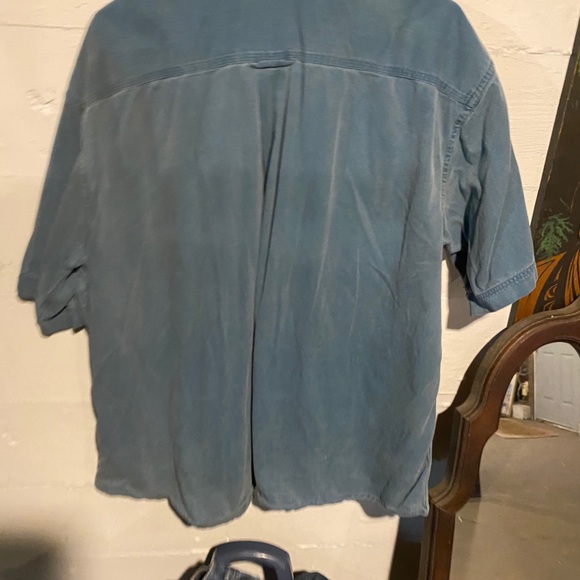 XL St. John’s Bay short sleeved button up - Picture 2 of 4